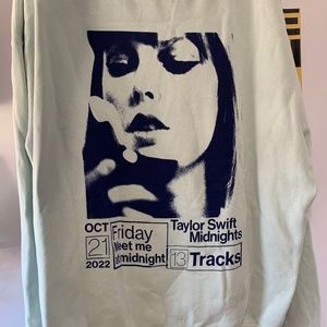 Taylor Swift Midnights Blue Hoodie